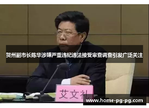 贺州副市长陈华涉嫌严重违纪违法接受审查调查引发广泛关注